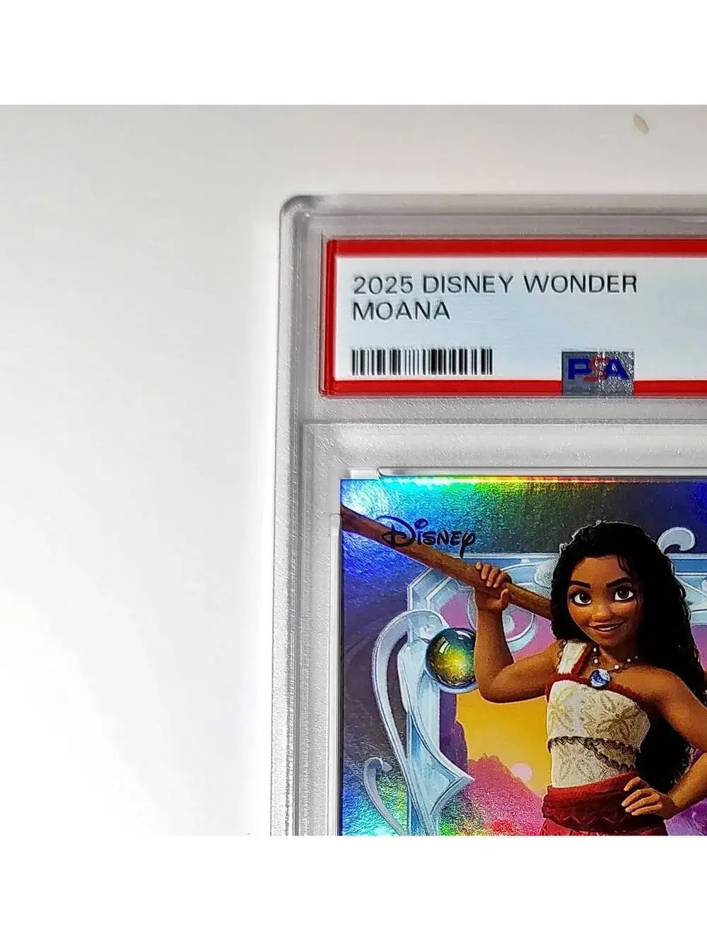 Moana 2025 Topps Disney Cartoon Princess #162 Card Moana PSA 9 MT